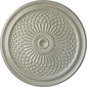 imageEkena Millwork CM22TN 22Inch OD Trinity Ceiling Medallion 22OD x 1 34P Fits Canopies up to 3 Factory PrimedFlash Copper Metallic Series