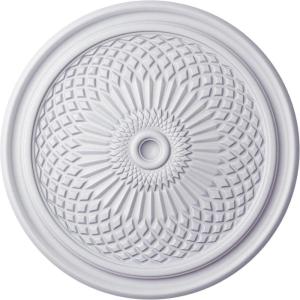 imageEkena Millwork CM22TN 22Inch OD Trinity Ceiling Medallion 22OD x 1 34P Fits Canopies up to 3 Factory PrimedPrimed