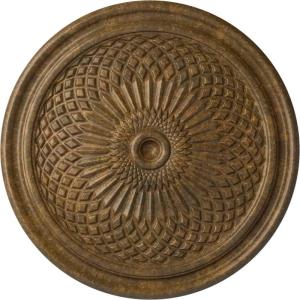 imageEkena Millwork CM22TN 22Inch OD Trinity Ceiling Medallion 22OD x 1 34P Fits Canopies up to 3 Factory PrimedRubbed Bronze Metallic Series