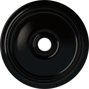 imageEkena Millwork CM24DIPGS Diane Ceiling Medallion 24OD x 3 58ID x 1 14P Fits Canopies up to 6 14 HandPainted Pharaohs GoldHandPainted Black Pearl