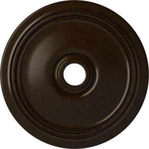 imageEkena Millwork CM24DIPGS Diane Ceiling Medallion 24OD x 3 58ID x 1 14P Fits Canopies up to 6 14 HandPainted Pharaohs GoldHandPainted Bronze
