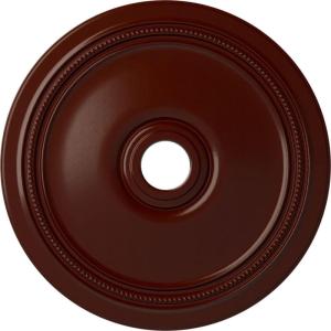 imageEkena Millwork CM24DIPGS Diane Ceiling Medallion 24OD x 3 58ID x 1 14P Fits Canopies up to 6 14 HandPainted Pharaohs GoldHandPainted Brushed Mahogany