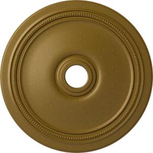 imageEkena Millwork CM24DIPGS Diane Ceiling Medallion 24OD x 3 58ID x 1 14P Fits Canopies up to 6 14 HandPainted Pharaohs GoldHandPainted Gold