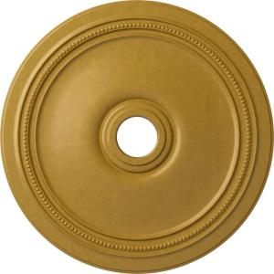 imageEkena Millwork CM24DIPGS Diane Ceiling Medallion 24OD x 3 58ID x 1 14P Fits Canopies up to 6 14 HandPainted Pharaohs GoldHandPainted Iridescent Gold