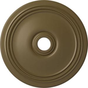imageEkena Millwork CM24DIPGS Diane Ceiling Medallion 24OD x 3 58ID x 1 14P Fits Canopies up to 6 14 HandPainted Pharaohs GoldHandPainted Mississippi Mud