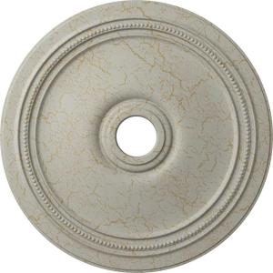 imageEkena Millwork CM24DIPGS Diane Ceiling Medallion 24OD x 3 58ID x 1 14P Fits Canopies up to 6 14 HandPainted Pharaohs GoldHandPainted Pot of Cream Crackle