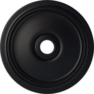 imageEkena Millwork CM24DIPGS Diane Ceiling Medallion 24OD x 3 58ID x 1 14P Fits Canopies up to 6 14 HandPainted Pharaohs GoldHandPainted Steel Gray