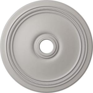 imageEkena Millwork CM24DIPGS Diane Ceiling Medallion 24OD x 3 58ID x 1 14P Fits Canopies up to 6 14 HandPainted Pharaohs GoldHandPainted Ultra Pure White