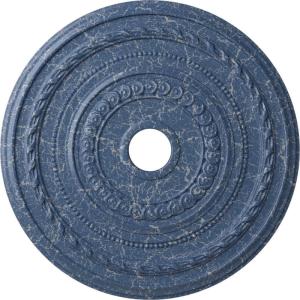 imageEkena Millwork CM25COGDC 25 38OD X 3 38ID X 1 38P Cole Ceiling Medallion Fits Canopies Up To 9 18 Gobi Desert CrackleHandPainted Americana Crackle