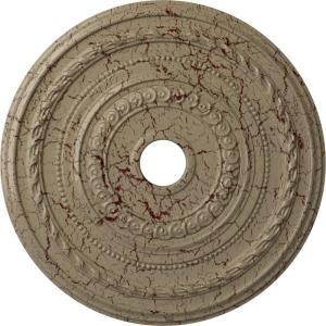 imageEkena Millwork CM25COGDC 25 38OD X 3 38ID X 1 38P Cole Ceiling Medallion Fits Canopies Up To 9 18 Gobi Desert CrackleHandPainted Gobi Desert Crackle