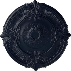 imageEkena Millwork CM39AT Attica Ceiling Medallion 39 12OD x 2 12P Fits Canopies up to 3 34 Factory PrimedMidnight Dream Flat Finish