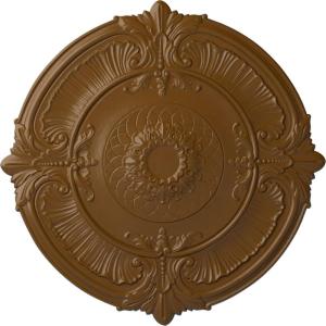 imageEkena Millwork CM39AT Attica Ceiling Medallion 39 12OD x 2 12P Fits Canopies up to 3 34 Factory PrimedSmokey Topaz Flat Finish