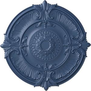 imageEkena Millwork CM53ATFCS Attica Acanthus Leaf Ceiling Medallion 53 12OD x 3 12P Fits Canopies up to 4 58 HandPainted Flash CopperAmericana Flat Finish