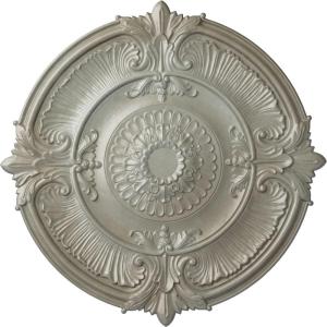 imageEkena Millwork CM53ATFCS Attica Acanthus Leaf Ceiling Medallion 53 12OD x 3 12P Fits Canopies up to 4 58 HandPainted Flash CopperFlash Gold Metallic Series
