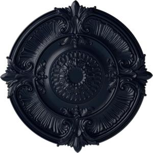 imageEkena Millwork CM53ATFCS Attica Acanthus Leaf Ceiling Medallion 53 12OD x 3 12P Fits Canopies up to 4 58 HandPainted Flash CopperMidnight Dream Flat Finish