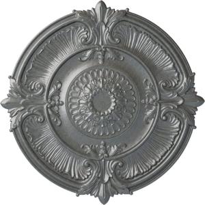 imageEkena Millwork CM53ATFCS Attica Acanthus Leaf Ceiling Medallion 53 12OD x 3 12P Fits Canopies up to 4 58 HandPainted Flash CopperPlatinum Metallic Series