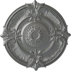 imageEkena Millwork CM53ATFCS Attica Acanthus Leaf Ceiling Medallion 53 12OD x 3 12P Fits Canopies up to 4 58 HandPainted Flash CopperSilver Metallic Series