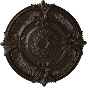 imageEkena Millwork CM53ATFCS Attica Acanthus Leaf Ceiling Medallion 53 12OD x 3 12P Fits Canopies up to 4 58 HandPainted Flash CopperStone Hearth Flat Finish