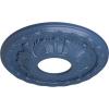 image11 38OD x 3 58ID x 1 18P Leaf Ceiling Medallion Fits Canopies up to 4 34Americana Flat Finish