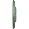 image11 38OD x 3 58ID x 1 18P Leaf Ceiling Medallion Fits Canopies up to 4 34Athenian Green Flat Finish