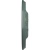 image11 38OD x 3 58ID x 1 18P Leaf Ceiling Medallion Fits Canopies up to 4 34Cloud Burst Flat Finish