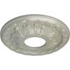 image11 38OD x 3 58ID x 1 18P Leaf Ceiling Medallion Fits Canopies up to 4 34Flash Copper Metallic Series