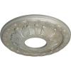 image11 38OD x 3 58ID x 1 18P Leaf Ceiling Medallion Fits Canopies up to 4 34Flash Gold Metallic Series