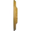 image11 38OD x 3 58ID x 1 18P Leaf Ceiling Medallion Fits Canopies up to 4 34Iridescent Gold Metallic Series