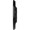image11 38OD x 3 58ID x 1 18P Leaf Ceiling Medallion Fits Canopies up to 4 34Jet Black Flat Finish