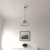 image11 38OD x 3 58ID x 1 18P Leaf Ceiling Medallion Fits Canopies up to 4 34Primed
