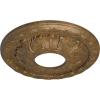 image11 38OD x 3 58ID x 1 18P Leaf Ceiling Medallion Fits Canopies up to 4 34Rubbed Bronze Metallic Series
