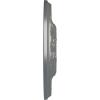 image11 38OD x 3 58ID x 1 18P Leaf Ceiling Medallion Fits Canopies up to 4 34Silver Metallic Series