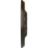 image11 38OD x 3 58ID x 1 18P Leaf Ceiling Medallion Fits Canopies up to 4 34Stone Hearth Crackle Flat Finish