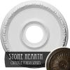image16 12OD x 3 78ID x 1 12P Medea Ceiling Medallion Fits Canopies up to 5 38Stone Hearth Crackle Flat Finish