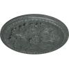 image16 78OD x 1 12P Swindon Ceiling Medallion Fits Canopies up to 2 78Athenian Green Crackle Flat Finish