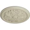 image16 78OD x 1 12P Swindon Ceiling Medallion Fits Canopies up to 2 78Clear Yellow Flat Finish