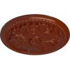 image16 78OD x 1 12P Swindon Ceiling Medallion Fits Canopies up to 2 78Firebrick Flat Finish