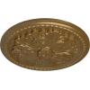 image16 78OD x 1 12P Swindon Ceiling Medallion Fits Canopies up to 2 78Pale Gold Metallic Series