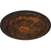 image16 78OD x 1 12P Swindon Ceiling Medallion Fits Canopies up to 2 78Rust Metallic Series