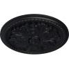 image16 78OD x 1 12P Swindon Ceiling Medallion Fits Canopies up to 2 78Steel Gray Metallic Series