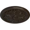 image16 78OD x 1 12P Swindon Ceiling Medallion Fits Canopies up to 2 78Stone Hearth Flat Finish