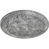 image16 78OD x 1 12P Swindon Ceiling Medallion Fits Canopies up to 2 78Ultra Pure White Crackle Flat Finish