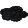 image25 58OD x 1P Shell Ceiling MedallionBlack Pearl Metallic Series