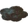 image25 58OD x 1P Shell Ceiling MedallionBronze Blue Patina Metallic Series