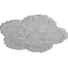 image25 58OD x 1P Shell Ceiling MedallionFrost Flat Finish