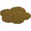 image25 58OD x 1P Shell Ceiling MedallionGold Rush Metallic Series