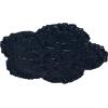 image25 58OD x 1P Shell Ceiling MedallionMidnight Dream Flat Finish