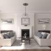 image25 58OD x 1P Shell Ceiling MedallionPainted Turtle Flat Finish