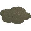image25 58OD x 1P Shell Ceiling MedallionPainted Turtle Flat Finish