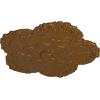 image25 58OD x 1P Shell Ceiling MedallionSmokey Topaz Flat Finish